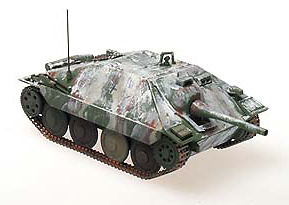 Jagdpanzer 38 Hetzer (Lanzallamas) 17.SS PD, Operación Nordwind, 1941, 1:72, Panzerstahl