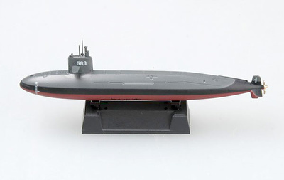 Japanese Self-Defense Forces Submarine SS Harushio, 1: 700, Easy Model