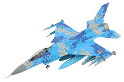 Lockheed F-16C Fighting Falcon, Ukrainian Air Force, "What If?" paint scheme, 1:72, Hobby Master