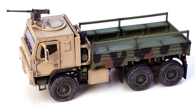  M1083 FMTV, Armored 6x6 5-Ton Truck with Gun Dual Camouflage US Army, 1:72, Panzerkampf