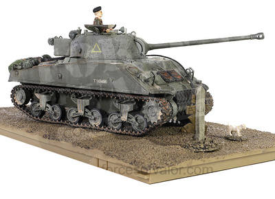 M4 Sherman Firefly, 8º Ej. Británico Blindado, Normandía, Día D, 1:32, Forces of Valor