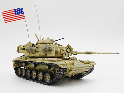 M60A1 RISE WITH ERA”alpha” company,2nd division of the USMC “BEIRUT PAYBACK", 1:72, PMA