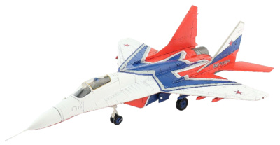 MiG-29 Fulcrum-A, Russian Air Force Strizhi, Zhukovsky Airport, MAKS Airshow 2019, Russia, 1:72, Hobby Master