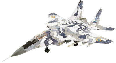 MiG-29MU1 Fulcrum-C , Fuerza Aérea Ucraniana, Amarillo 57, Ucrania, 2014, 1:72, Hobby Master