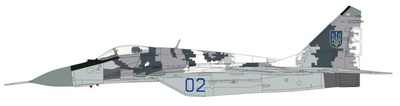 Mig-29 9-13 “Fulcrum C” bort 02, Fuerza Aérea Ucraniana, 1:72, Hobby Master