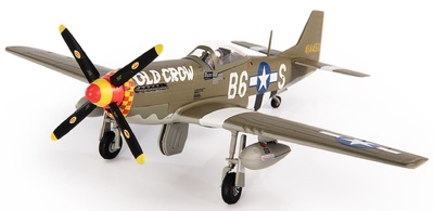 Mustang P51D U.S. Air Force, "Old Crow", 363th FS, 357th FG, 1944, 1:72, JC Wings