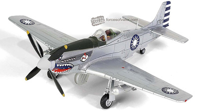P-51 D ROCA 7th Squadron, 5th Fighter Group, Captain Cheng Sung Ting 1948, 1:72, Forces of Valor