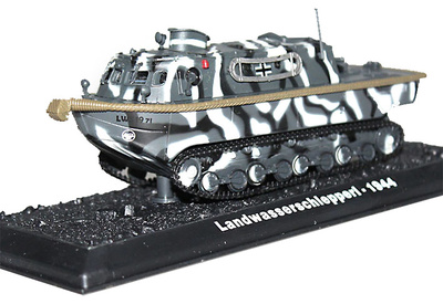 Remolcador LWS Landwasserschlepper, Ejército Alemán, 1944, 1:72, Panzerkampf