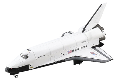 Rockwell Space Shuttle, NASA, OV-101 Enterprise, Edwards AFB, CA, Test Flights 1977, 1:200, Hobby Master