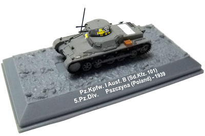 Sd.Kfz.101 Panzer I, 5.PzDiv, Pszczyna, Poland, 1939, 1:72, Altaya