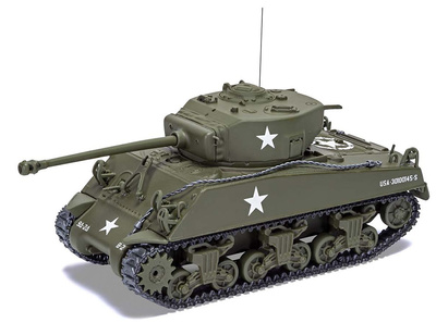 Sherman M4 A3 (Late), US Army, Luxembourg 1944, 1:50, Corgi