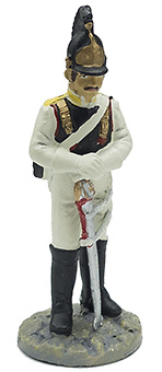 Soldier of the Rgt. from Astrakhan Cuirassiers, 1812, 1:32, Eaglemoss