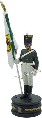 Standard bearer of the “Vieille-Ingrie” Regiment, Russian Army, 1:24, Altaya