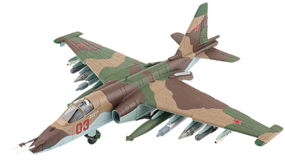 Su-25K Frogfoot Red 03, Teniente Coronel Alexander Rutskoy, Agosto, 1988, 1:72, Hobby Master