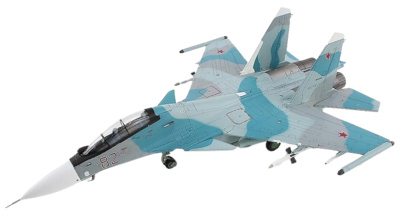 Su-30SM Flanker-H, Fuerza Aérea Rusa, Rojo 82, Kubinka, Rusia, 2018, 1:72, Hobby Master