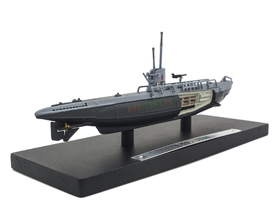 Submarino U59, Alemania, Segunda Guerra Mundial, 1:350, Editions Atlas
