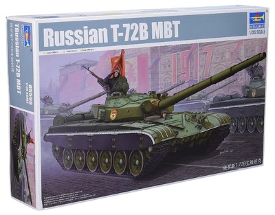 T-72B MBT, Rusia, 1:35, Trumpeter