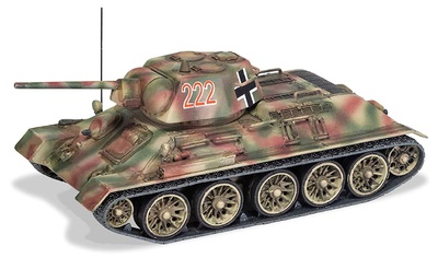T34-76, Beute Panzer, Tanque Trofeo, 1:50, Corgi