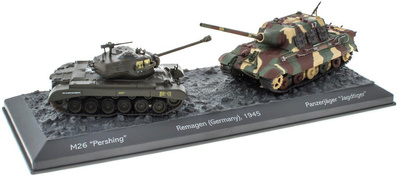 Salvat 1/72 World of Tanks SCWT02 Normandy M4A4 Sherman Firefly vs Tiger tank 