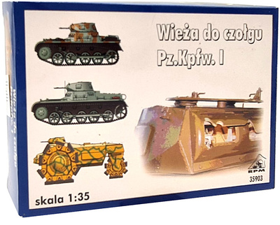 Torreta del Panzerkampfwagen I (PzKpfw I), 1:35, RPM