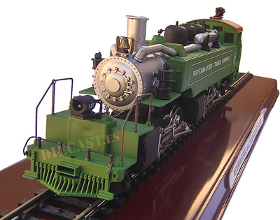 Train Weyerhaeuser, Articulated Logger, Timber Company, 2-6-6-2T, #127, H0
