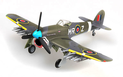 Typhoon Sw409 Squadron 245 Schleswing 1945 aircraft 1/72 plane built Easy model 