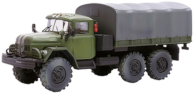 ZIL131, Camión de 3,5 toneladas 6x6, Fuerzas Terrestres de Ucrania, Ucrania, 2022, 1:72, Legion